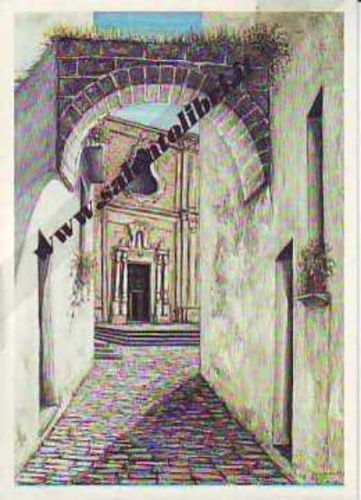 Immagine di CARTOLINA 11 X 16 QUADRO G. SCANDEREBECH - SCORCIO DI TRICASE