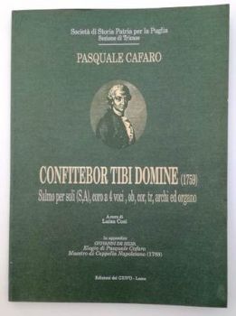 Visualizza i dettagli per CONFITEBOR TIBI DOMINE (1759) SPARTITI MUSICALI Immagine di CONFITEBOR TIBI DOMINE (1759) SPARTITI MUSICALI