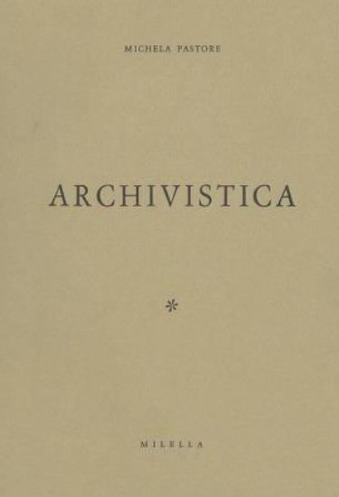 Immagine di ARCHIVISTICA
