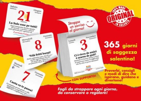 Immagine di CALENDARIO SALENTINO 2026  - proverbi e modi di dire salentini per un anno ricco di tradizione!