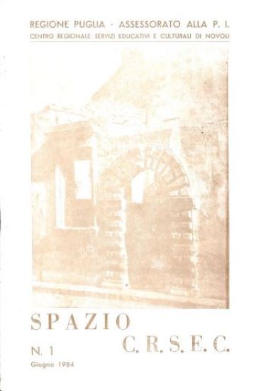 Immagine di SPAZIO C.R.S.E.C. - N. 1 GIUGNO 1984